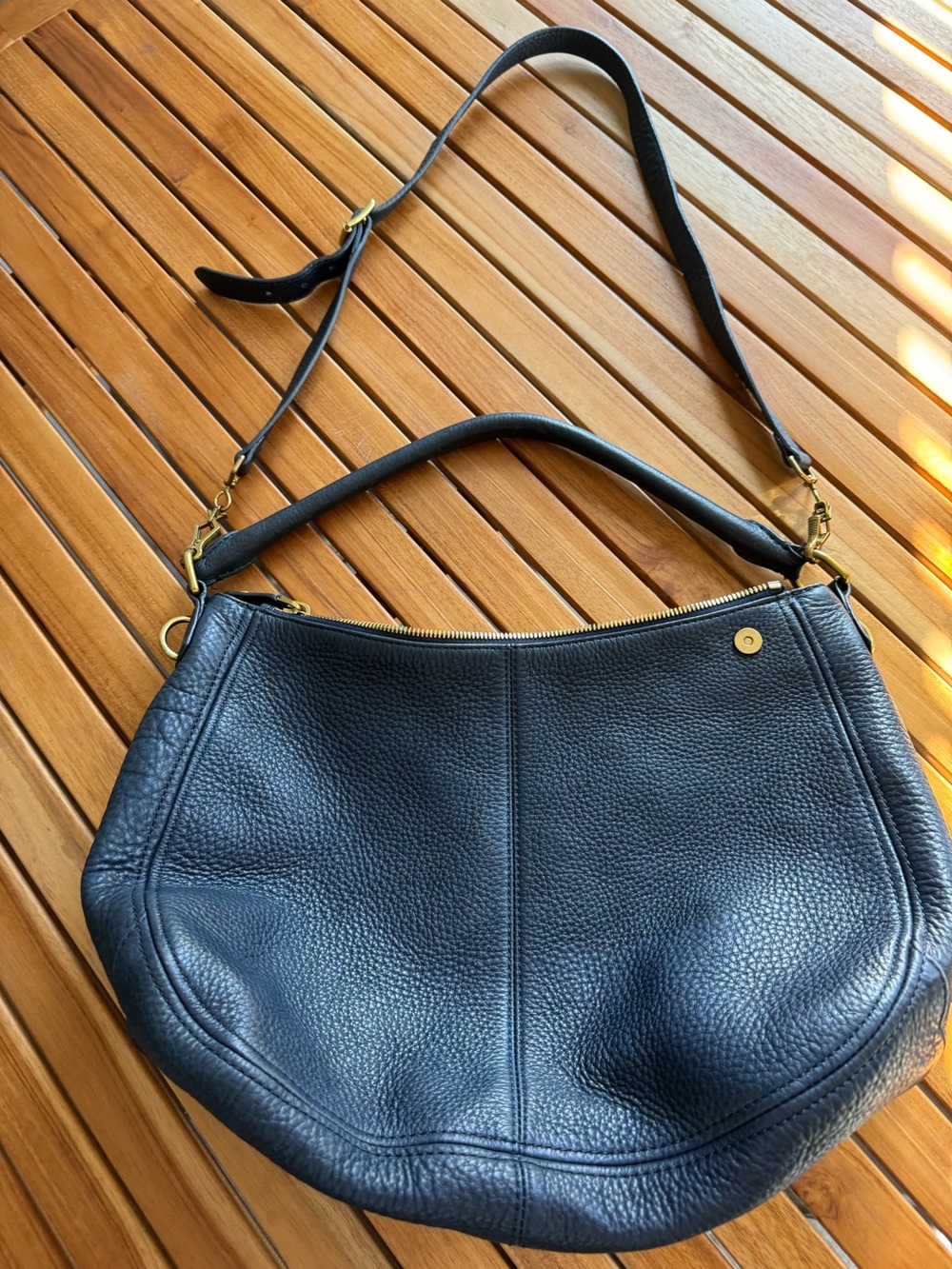 J Crew biennial crossbody hobo shoulder handbag